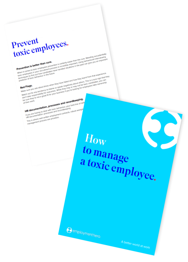How to deal with toxic staff in the workplace