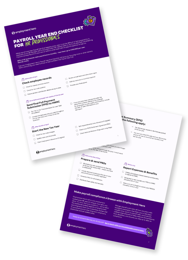 Payroll Year End Checklist For HR Professionals