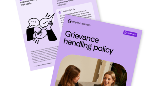 Workplace grievance handling policy template