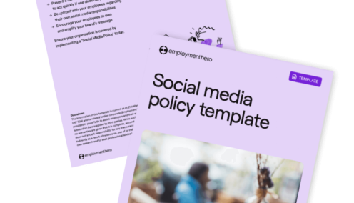 Company Social Media Policy Template
