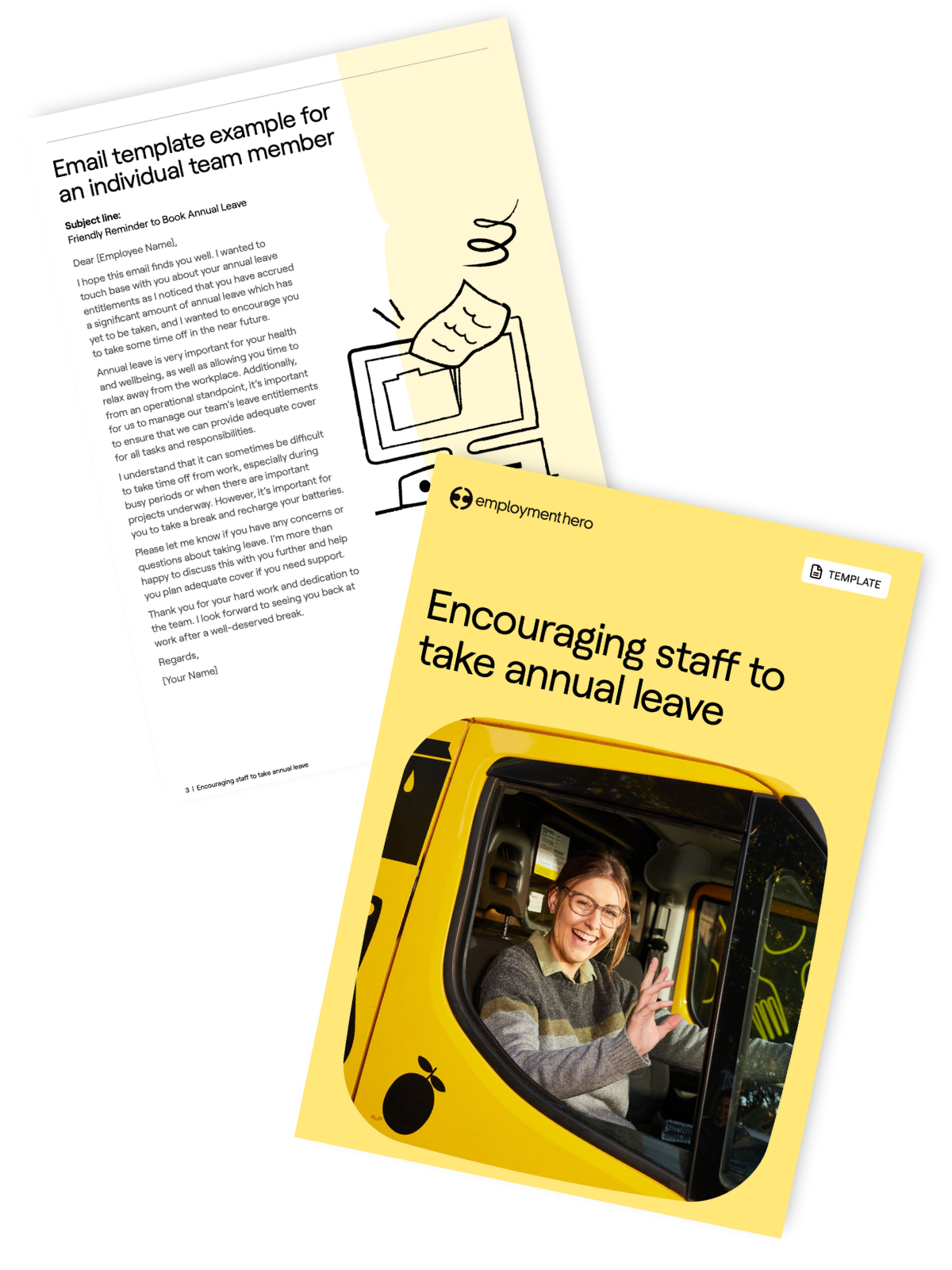 Encouraging Staff To Take Annual Leave – Email Template [Free Download]
