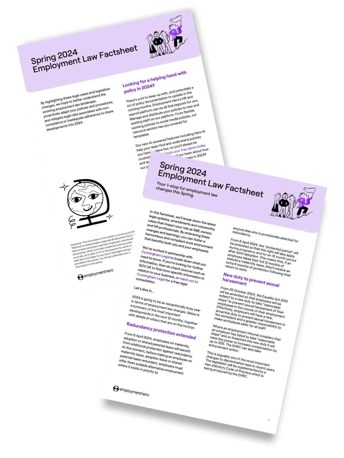 Employment law updates 2024