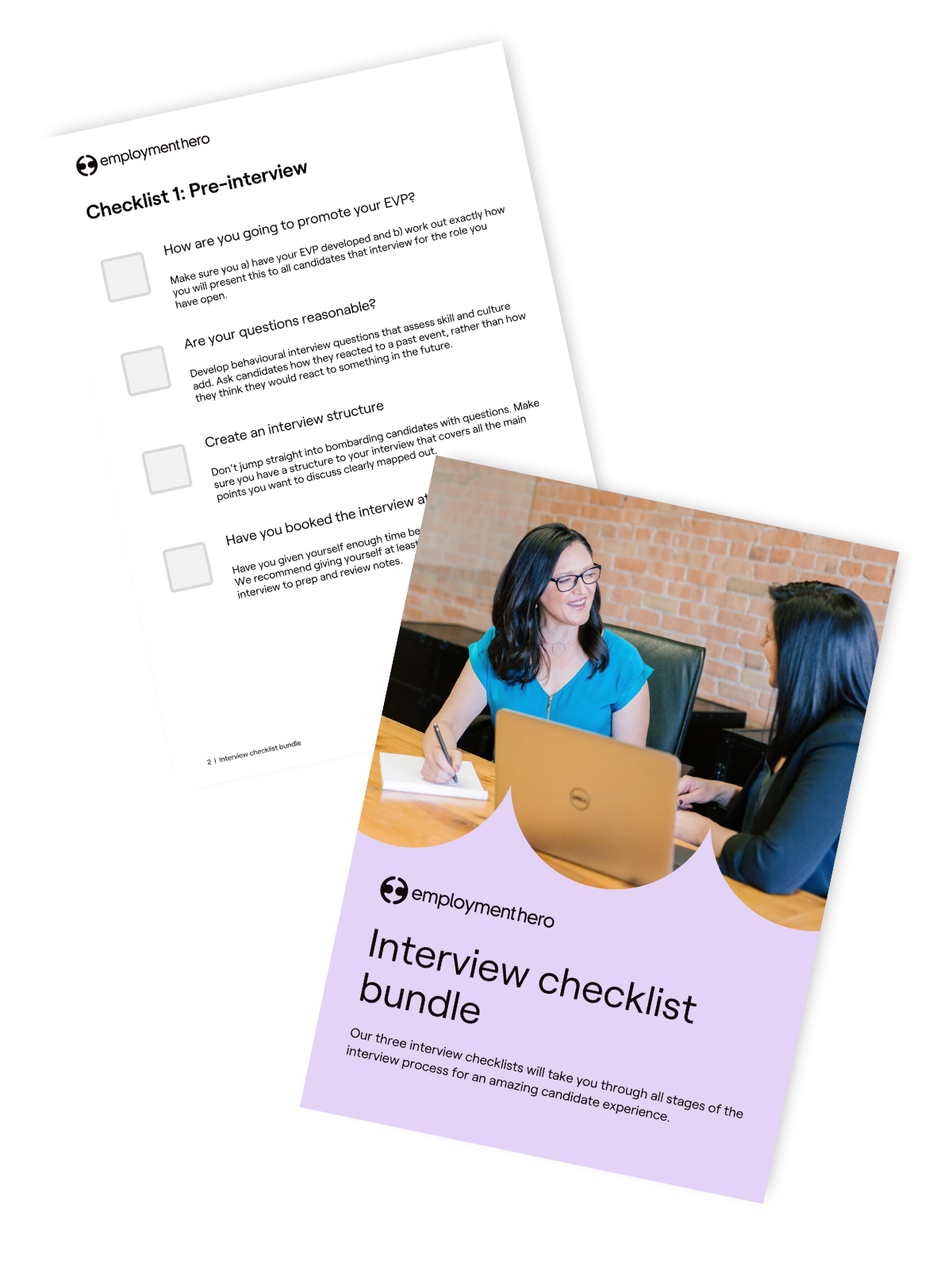 Interview checklist for hiring managers