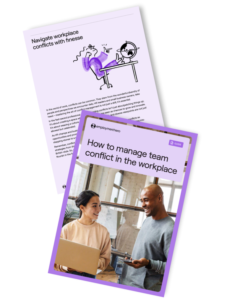 How to manage team conflict in the workplace