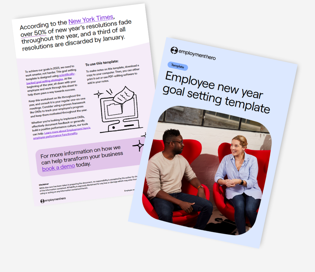 Employee Goal Setting Template [Free Download]