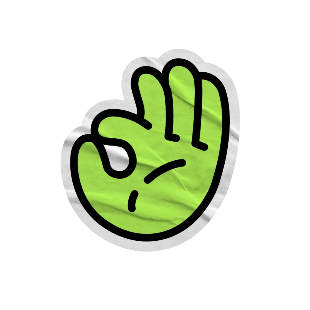 Okay hand sign Icon