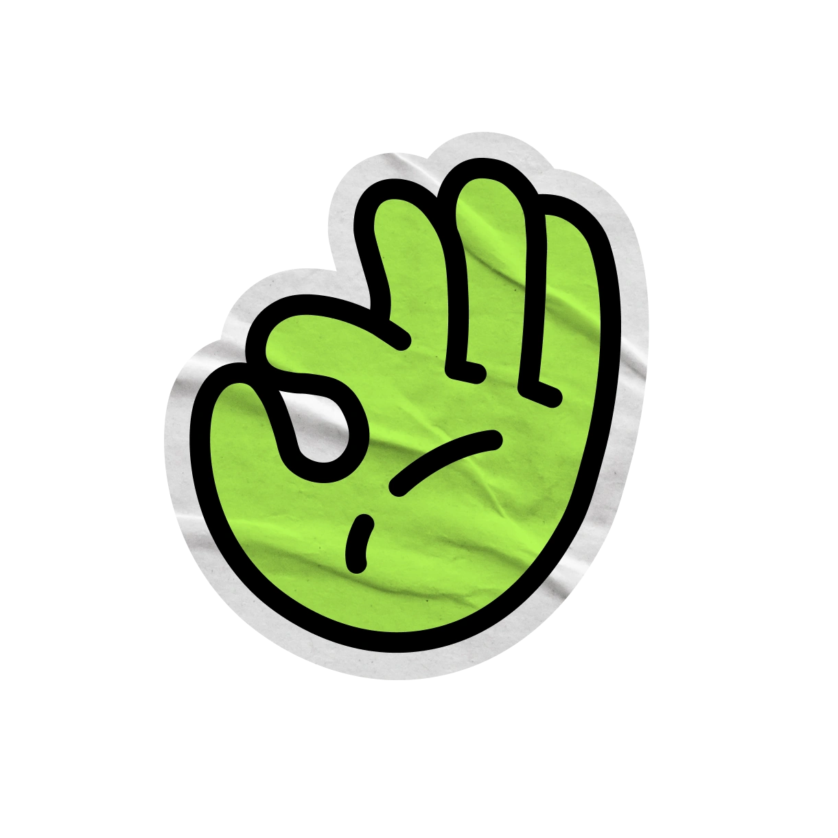 Okay hand sign Icon