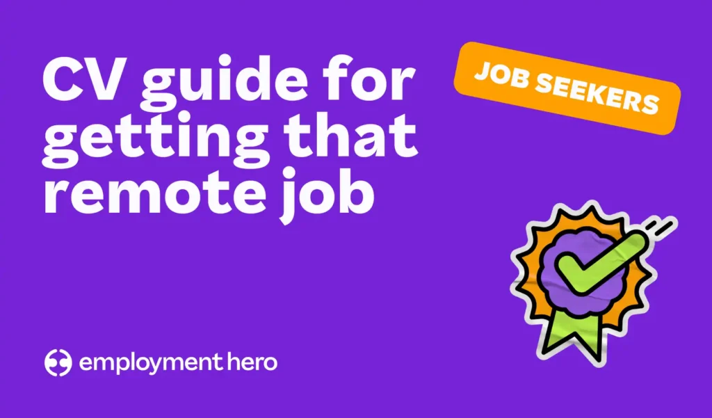 Banner for CV for Remote Jobs in the UK: How to Write