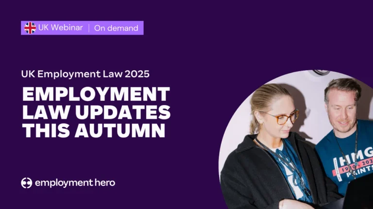 Back to Business: UK Employment Law Updates for Autumn