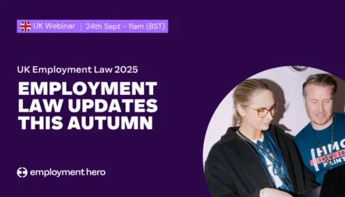Back to Business: UK Employment Law Updates for Autumn