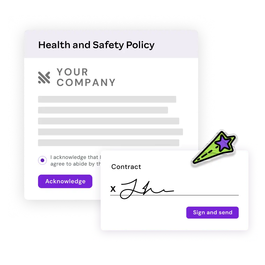 Health and safety policy document outlining guidelines and procedures for workplace safety and employee well-being.