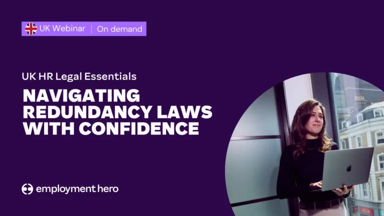Navigating Redundancy Laws with Confidence | UK HR Legal Essentials