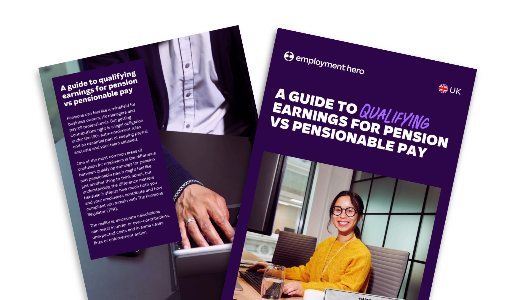 Qualifying earnings for pension vs pensionable pay