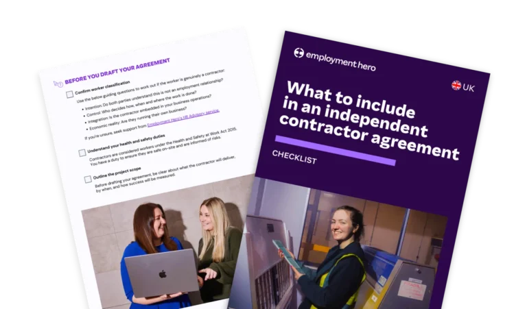 Independent contractor agreement checklist: Learn what to include