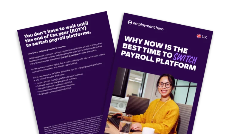 Why Now Is The Right Time To Switch Payroll Platform