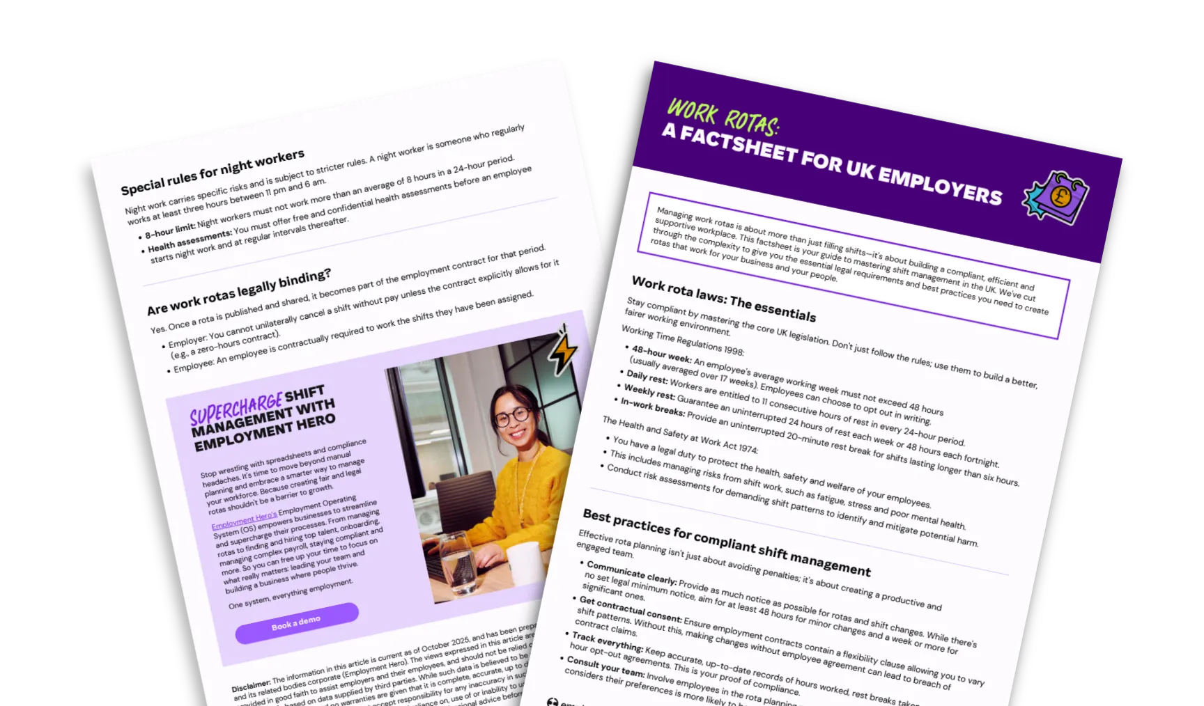 Work Rotas: UK Shift Management Laws and Best Practices