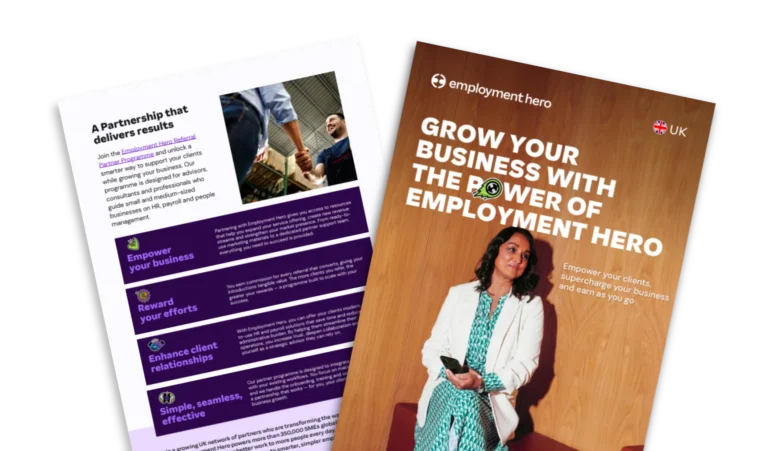 Grow Your Business with the Employment Hero Partner Programme