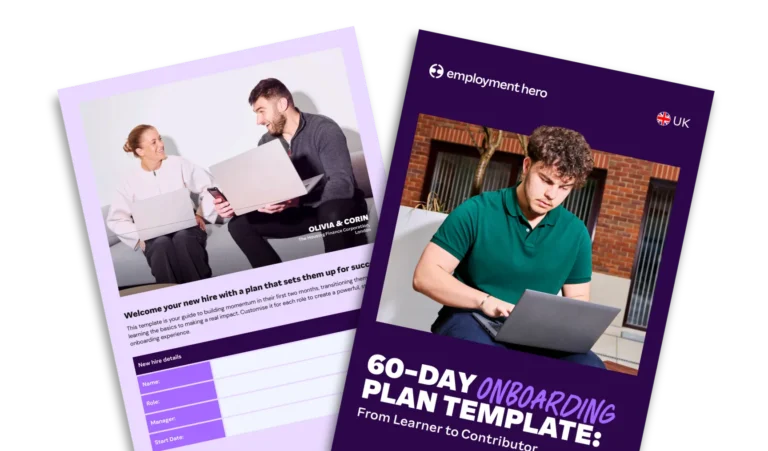 Your 60 day onboarding plan: The free template for building momentum