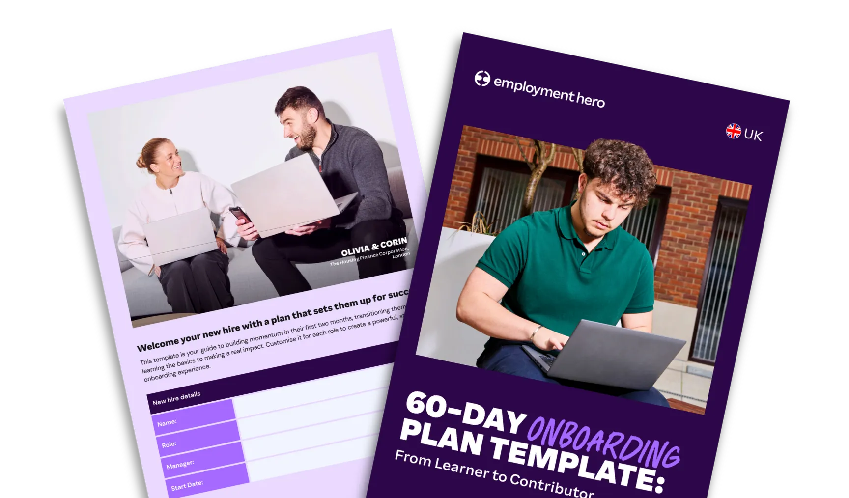 Your 60 day onboarding plan: The free template for building momentum