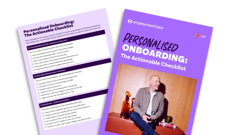Personalised onboarding: The definitive checklist for setting new employees up for success