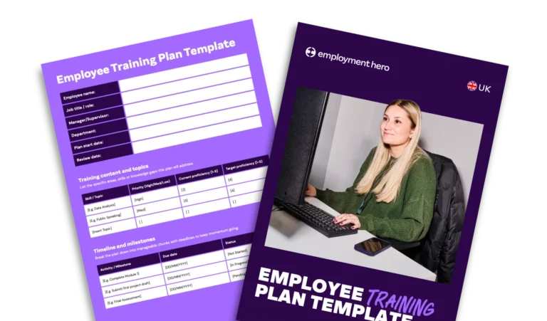 Training Plan Template for Employees: Employers Guide