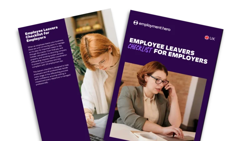 Employee Leavers Checklist for Employers