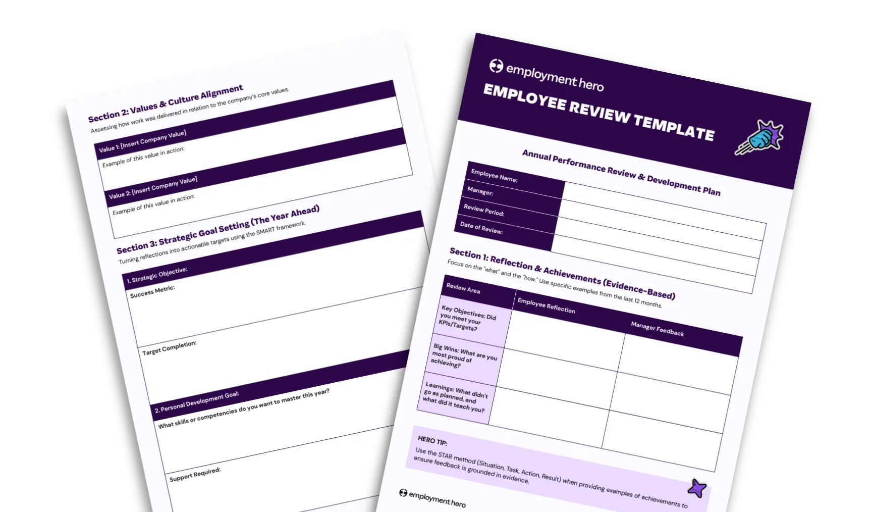 Employee Review Template