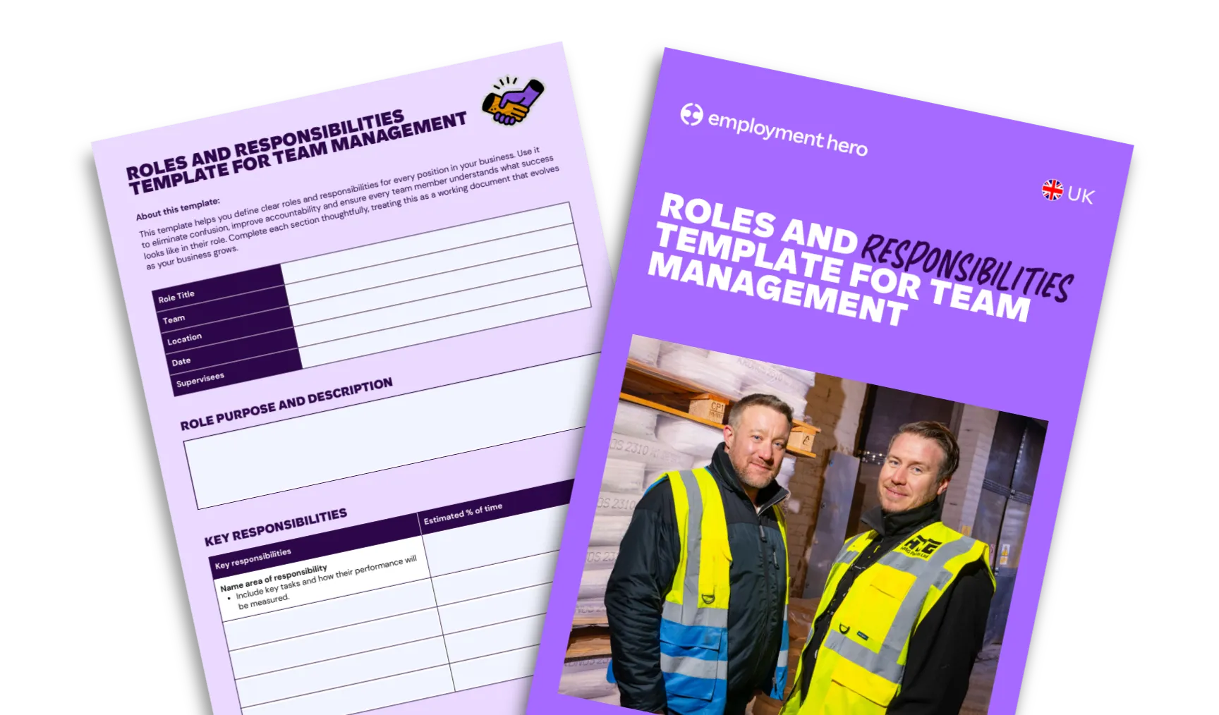 Roles and Responsibilities Template for Team Management