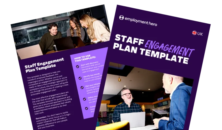 Staff Engagement Plan Template