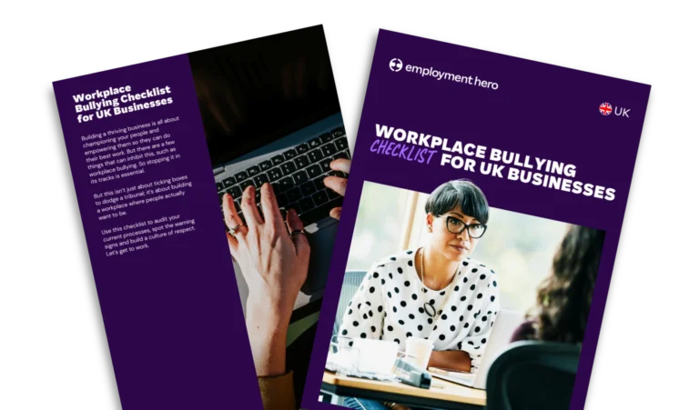 Workplace Bullying Checklist for UK Businesses