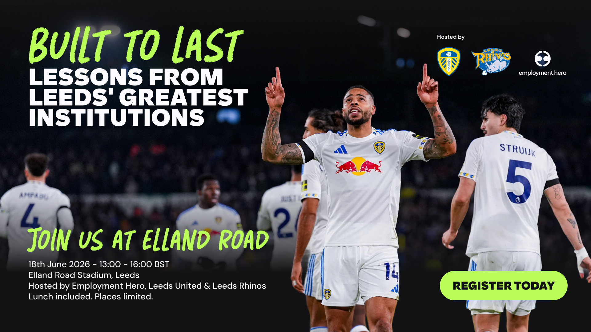 Built to Last: Lessons from Leeds’ Greatest Institutions – A Leadership Session for Small Business Owners