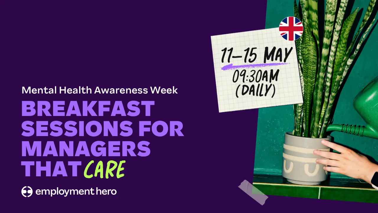 Mental Health Awareness Week 2026: Breakfast Sessions for Managers That Care