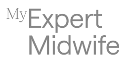 my expert midwife logo my expert midwife logo