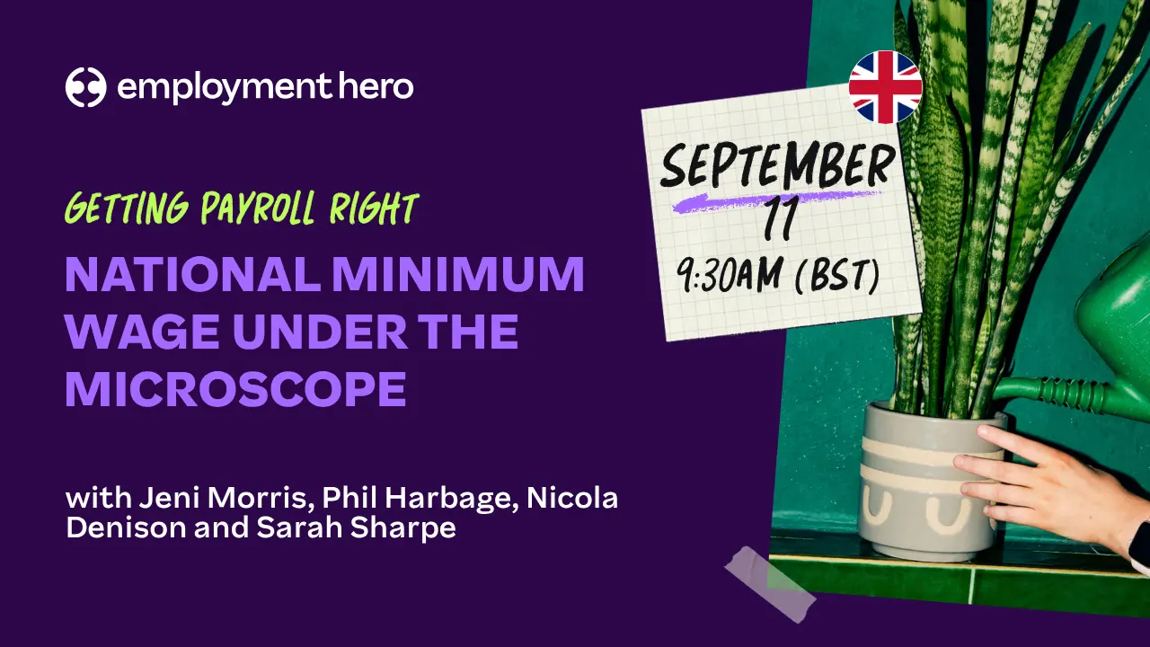 Getting Payroll Right: National Minimum Wage Under the Microscope