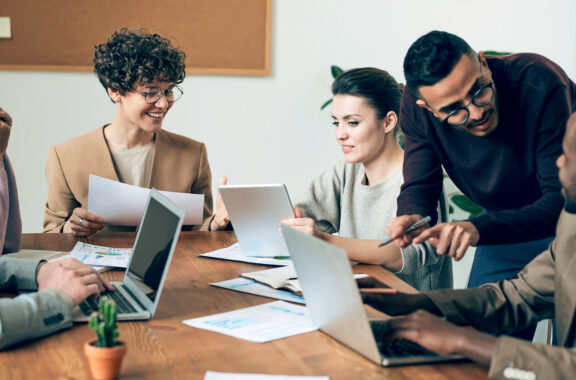 group of people at work - HR Trends 2022