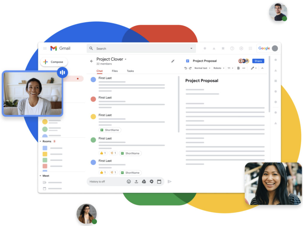 Remote working project management tool Google Workspace