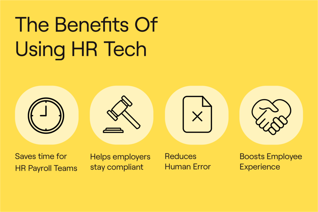 4 Benefits of using HR Tech