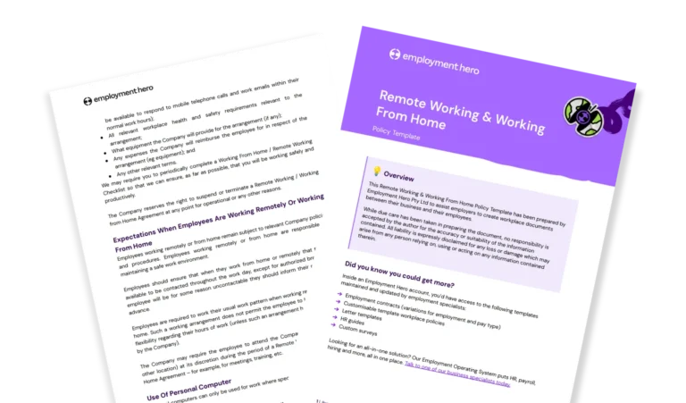 Remote work policy template and guide for employers