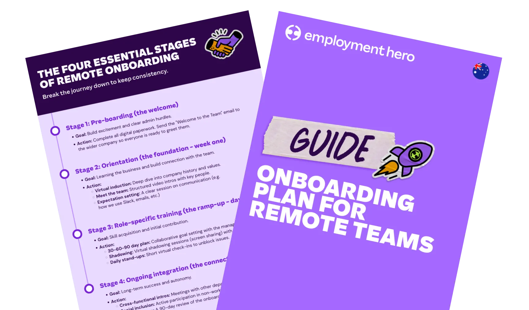 Remote employee onboarding plan and process