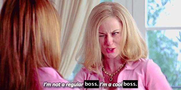 I'm not a regular boss, I'm a cool boss - mean girls meme - employee christmas gifts