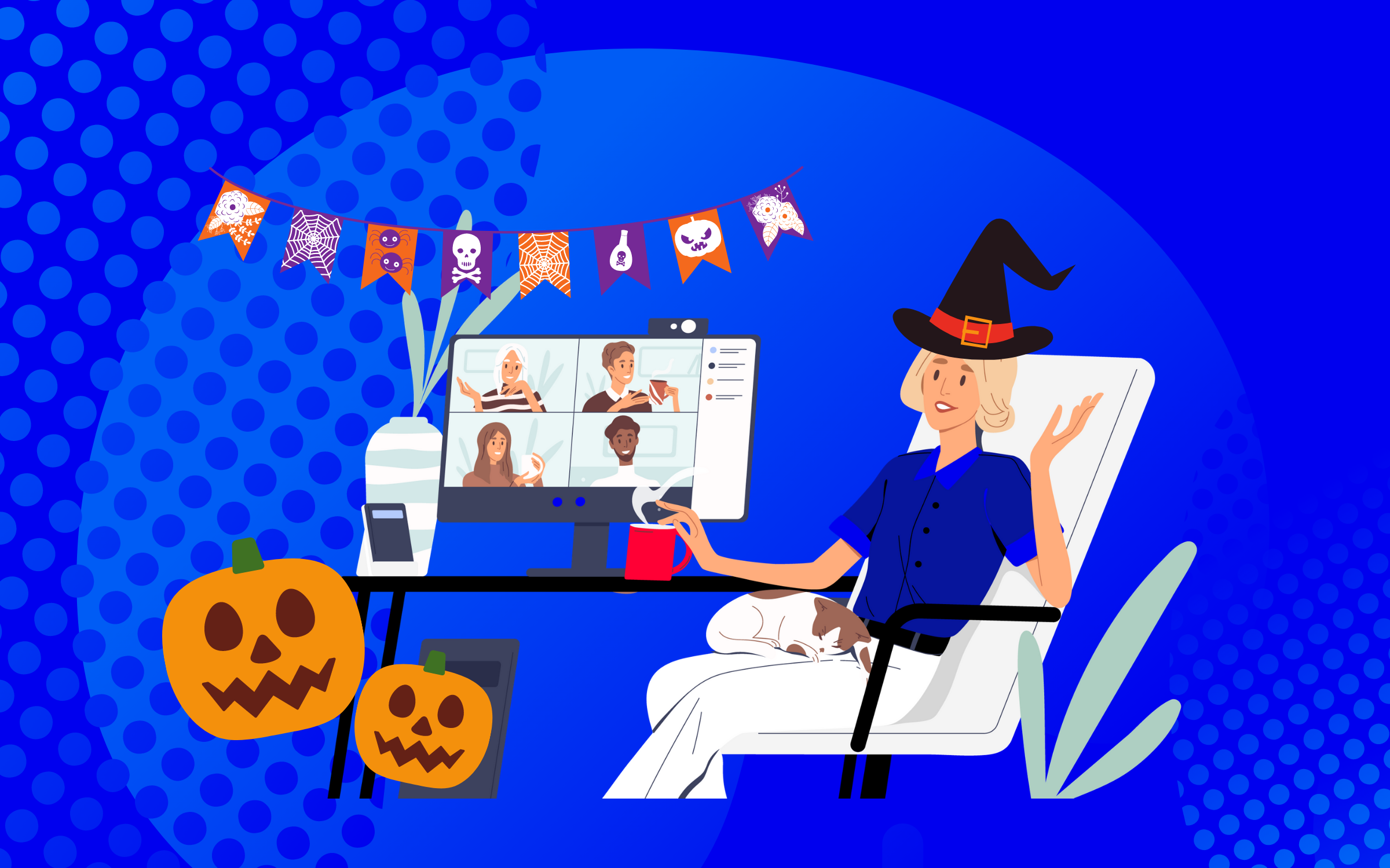 18 Virtual Halloween Celebration Ideas for Your Remote Team