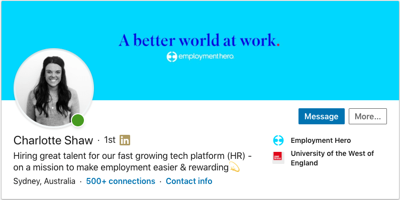 human resources headline for linkedin