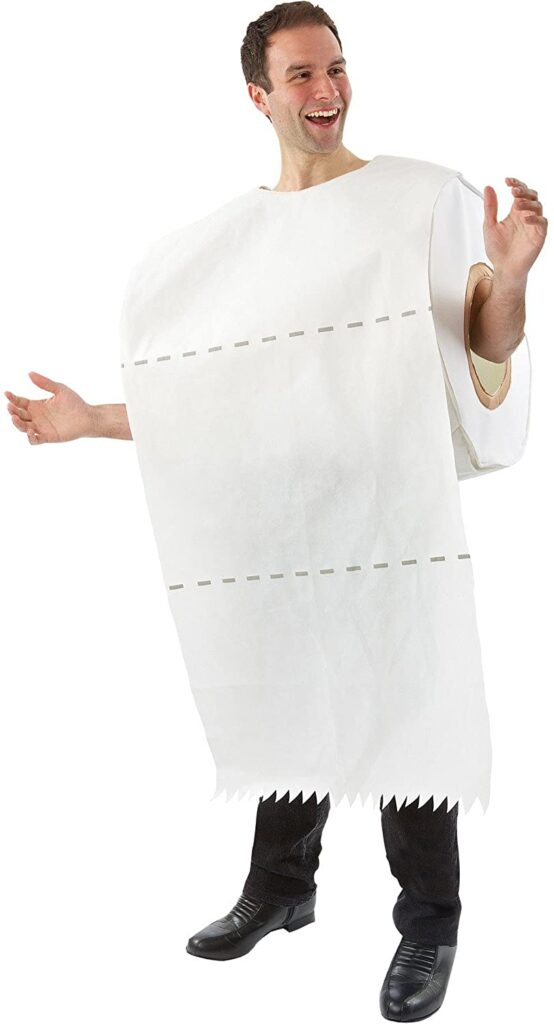 toilet paper halloween costume