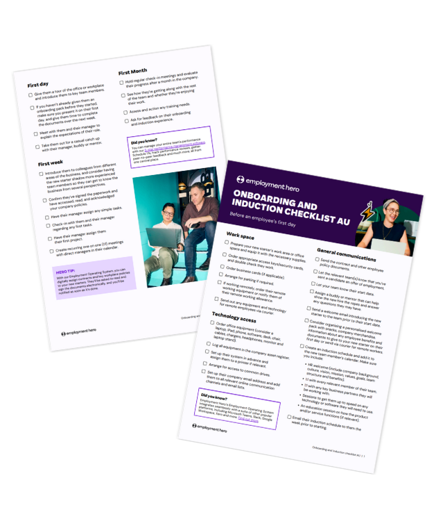 Employee Induction and Onboarding Checklist Template [Free Download]