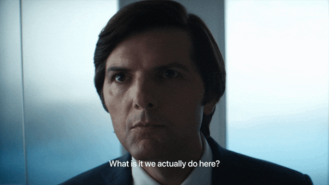GIF of a scene from Severance