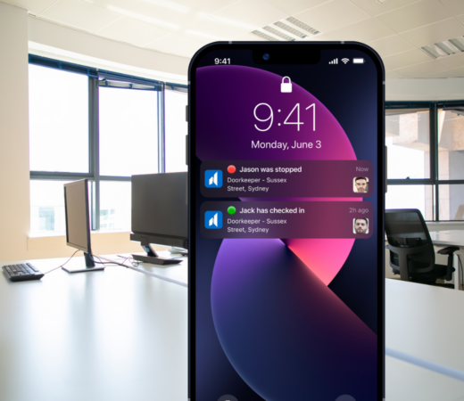 This is an image of a mobile phone with notifications showing up on the screen.