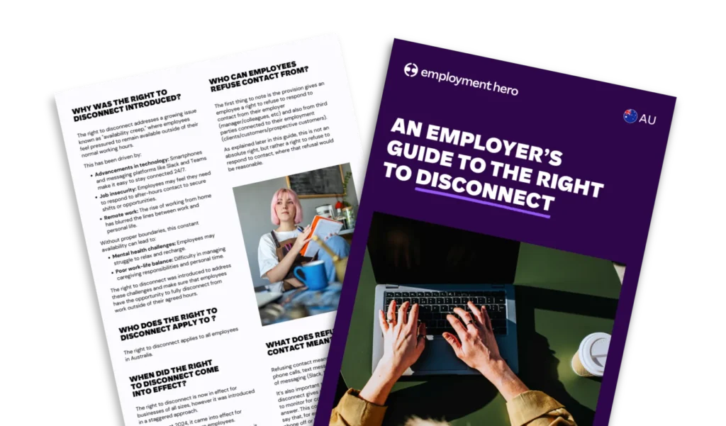 Right to disconnect AU thumbnail