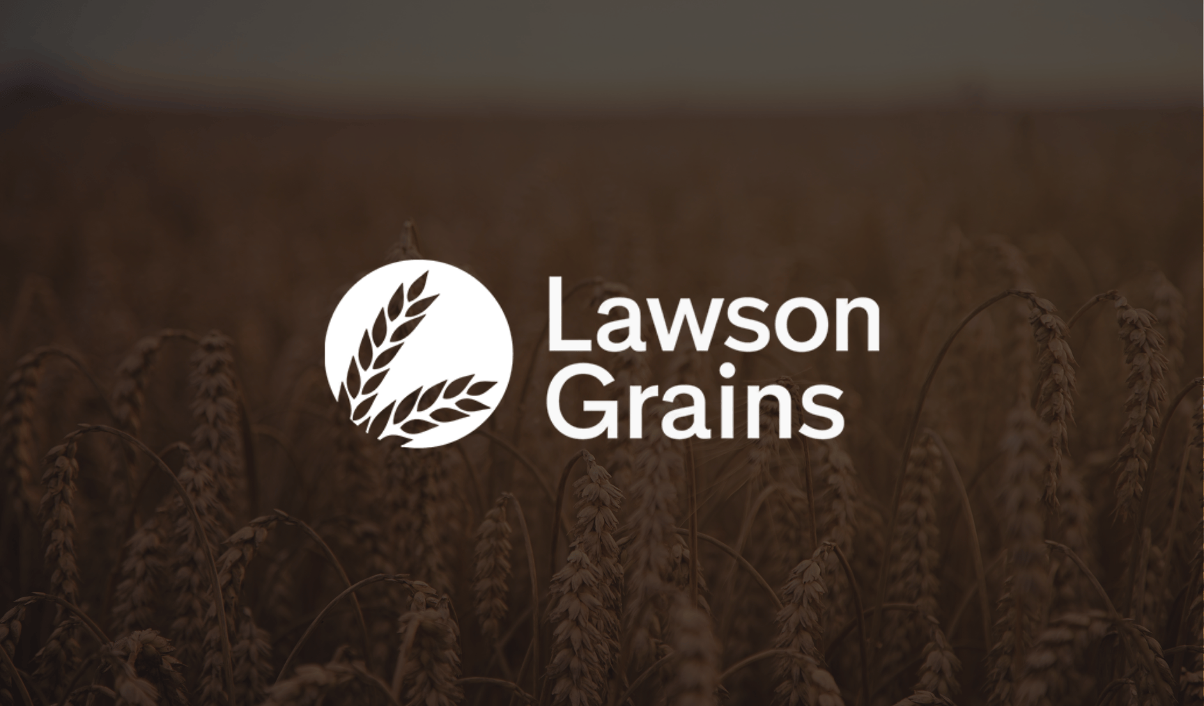 Banner for lawson grains