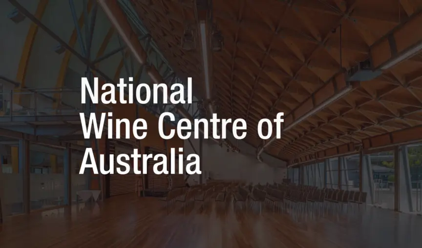 National Wine Centre of Australia Banner.