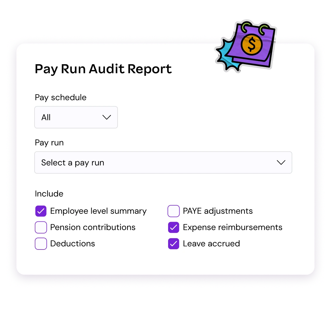 Pay Run Audit
